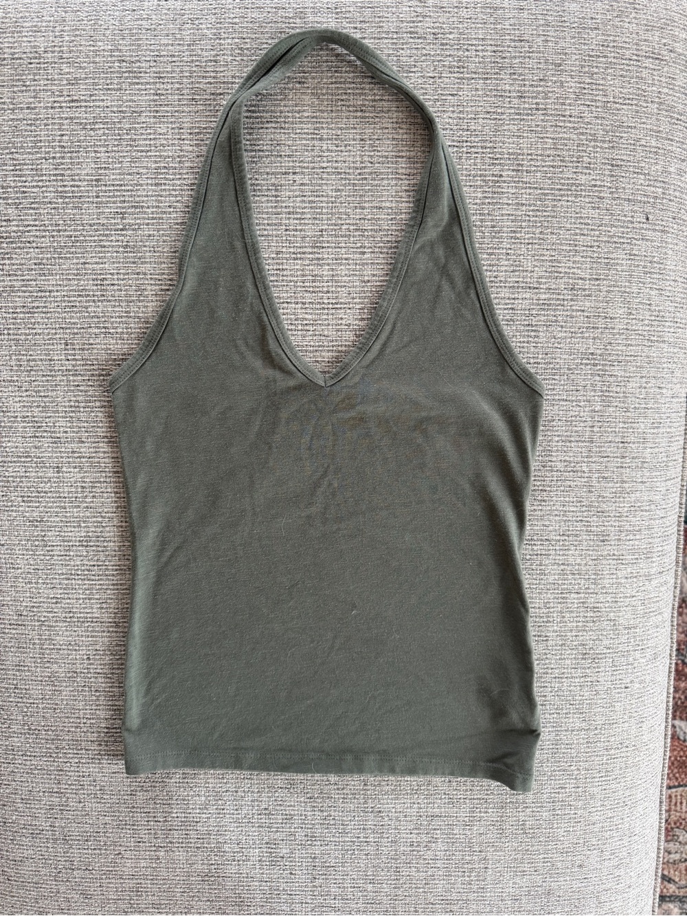 Universal Thread Olive Green Halter Tank Top XS